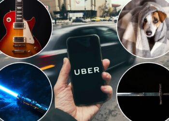 Uber reveals the quirkiest items left behind