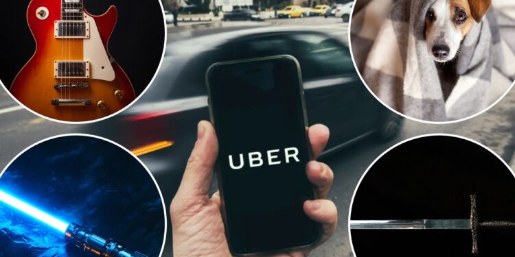 Uber reveals the quirkiest items left behind