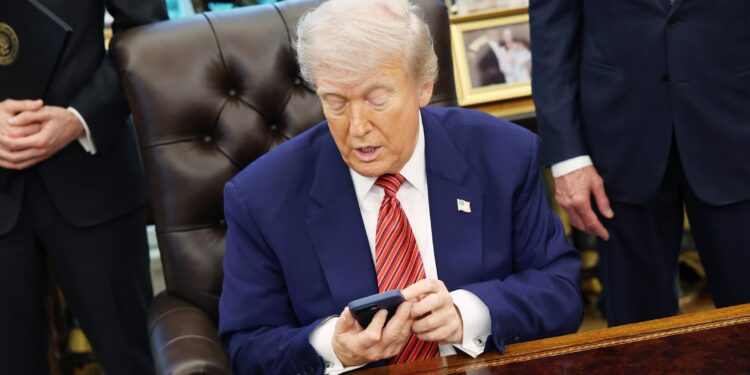 Why is the President selling me phone service now?