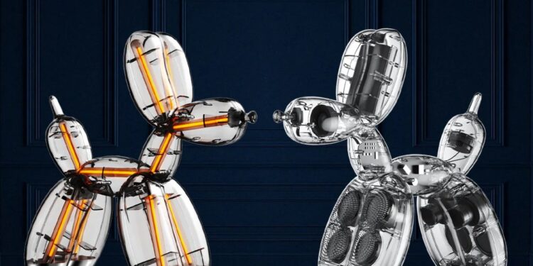 You can own a functional version of Jeff Koons’ Balloon Dog for $750