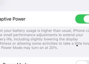 iOS 26’s new ‘adaptive power’ mode dials back performance to save battery