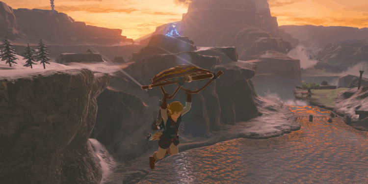 A screenshot from The Legend of Zelda: Breath of the Wild — Nintendo Switch 2 Edition.