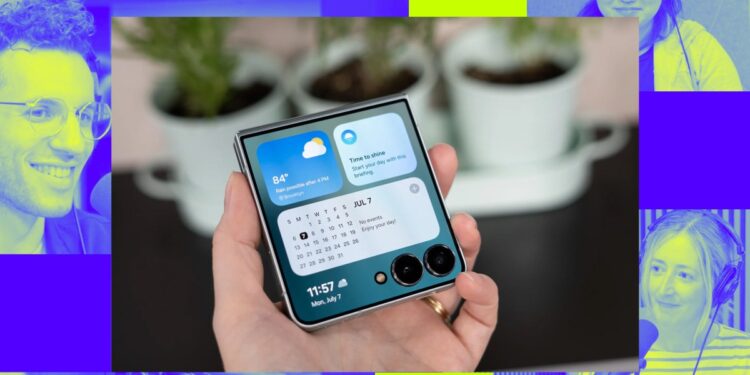 All eyes on Samsung’s thin new foldable