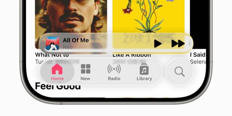 Apple just added more frost to its Liquid Glass design