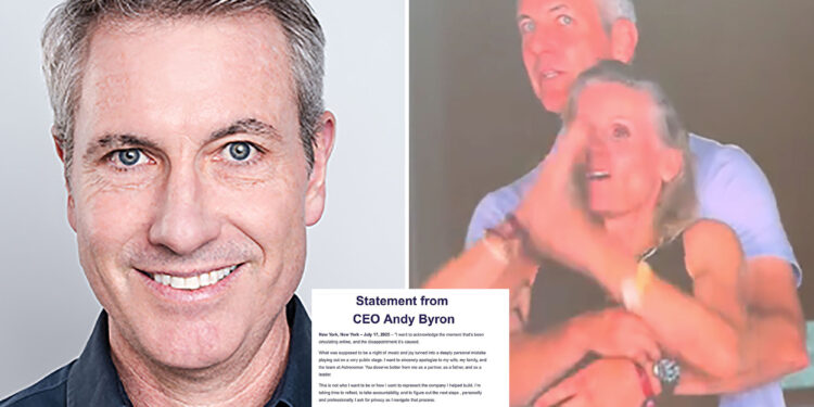 Astronomer slams 'fake' Andy Byron apology after Coldplay 'kiss cam' scandal