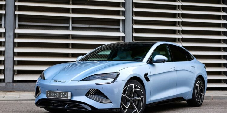 BYD will accept liability if one of its self-parking cars crashes