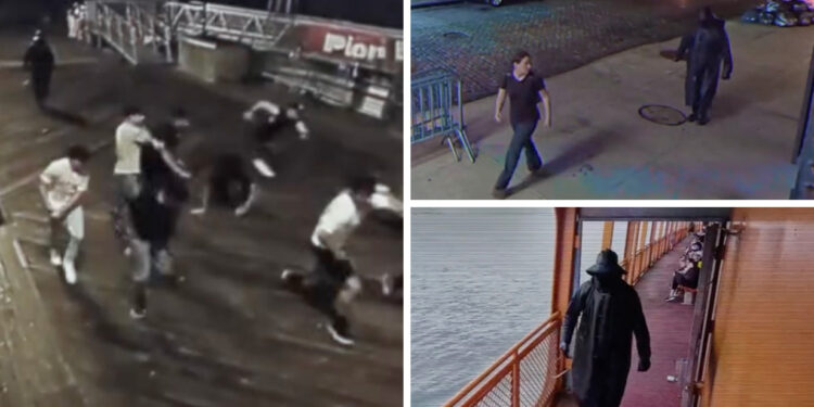 Cloaked figure terrorizes NYC in rumored marketing muse