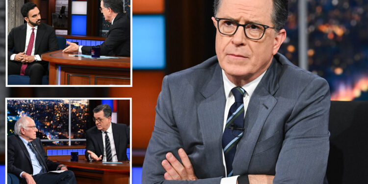 Colbert axed after hosting 176 liberals, one conservative: Study