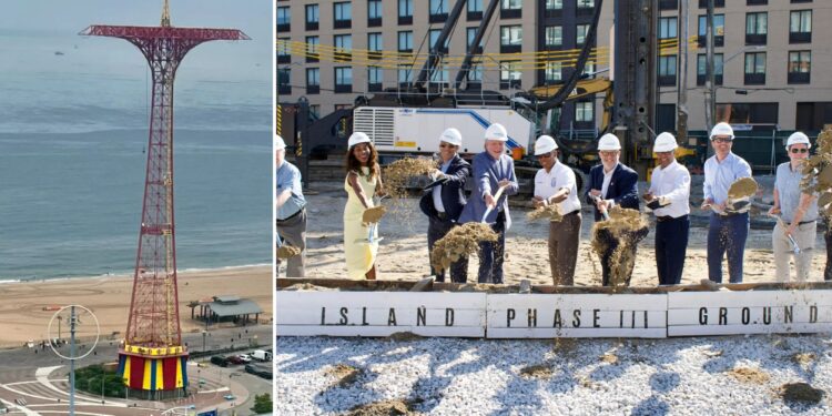 Coney Island booms with new all-affordable housing tower near famed Parachute Jump