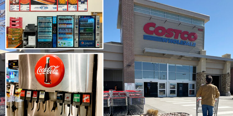 Costco locations begin to make the switch from Pepsi to Coca-Cola at food courts