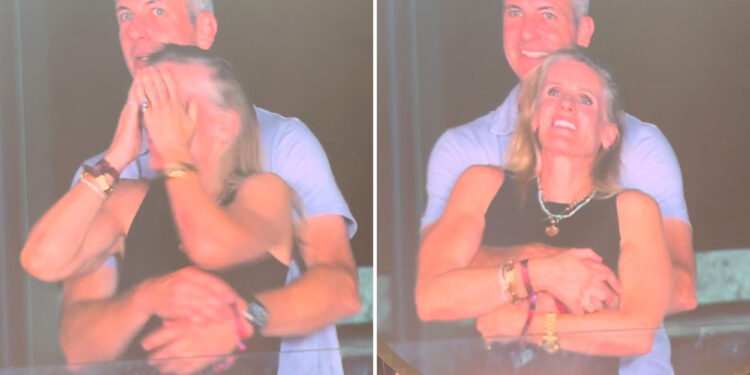 'Either having an affair or very shy'