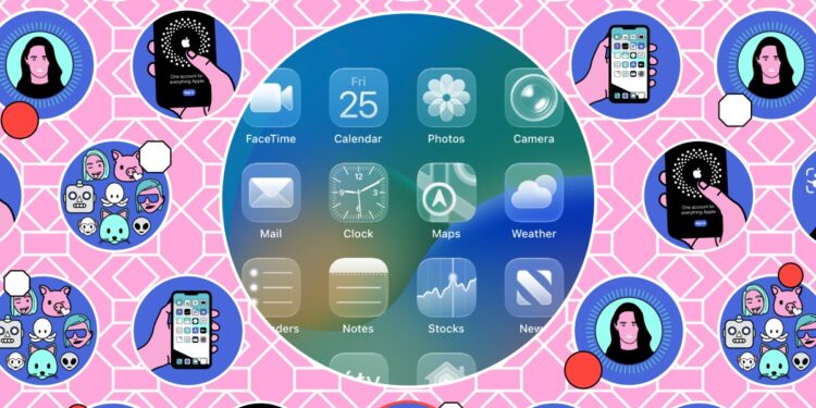 How to make your iPhone homescreen icons clear using iOS 26