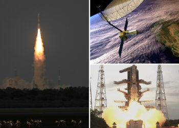 India launches NASA-ISRO satellite to track climate threats from space