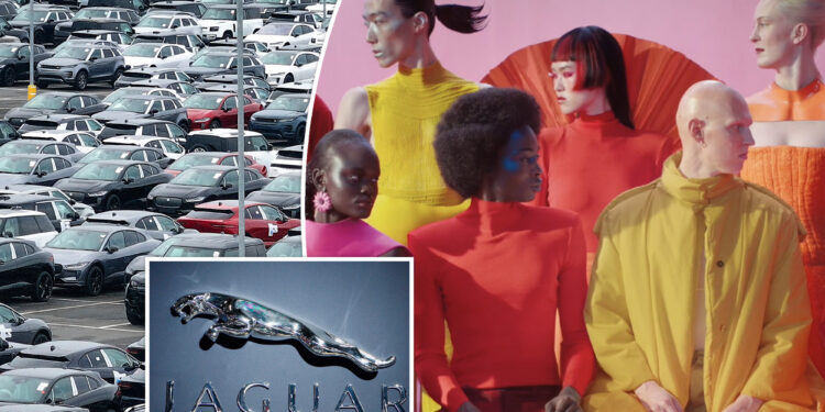 Jaguar sales plummet after botched rebrand, EV pivot