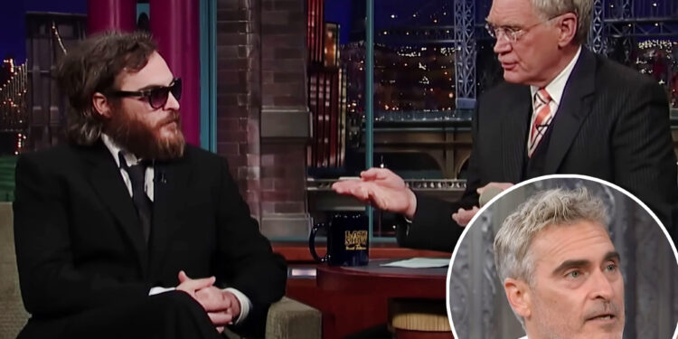 Joaquin Phoenix apologizes for 2009 David Letterman interview