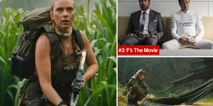 'Jurassic World Rebirth' roars its way to top of box office