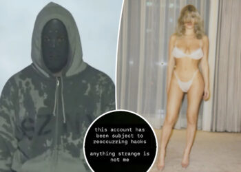 Kanye West posts disturbing selfie moments before wife Bianca Censori issues warning