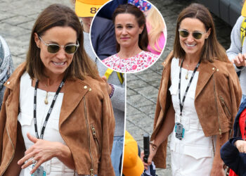 Kate Middleton's sister, Pippa Middleton, shows off new look during rare public appearance with husband