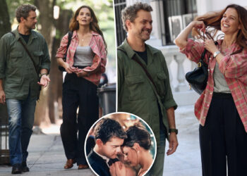 Katie Holmes reunites with ‘Dawson's Creek’ co-star Joshua Jackson