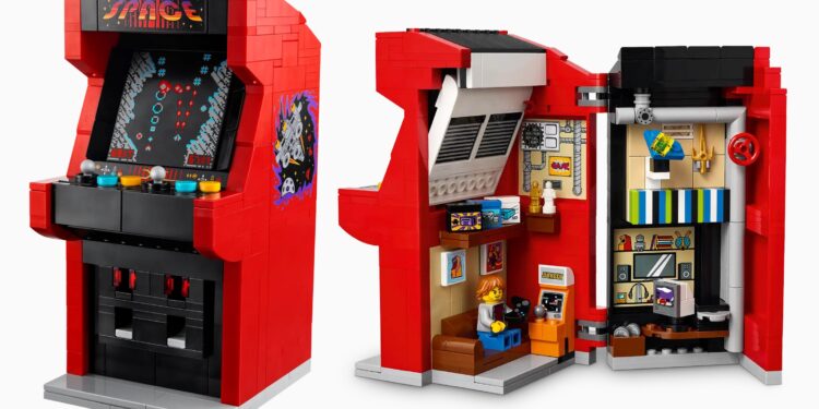 Lego’s latest buildable arcade machine is packed full of fun hidden details.