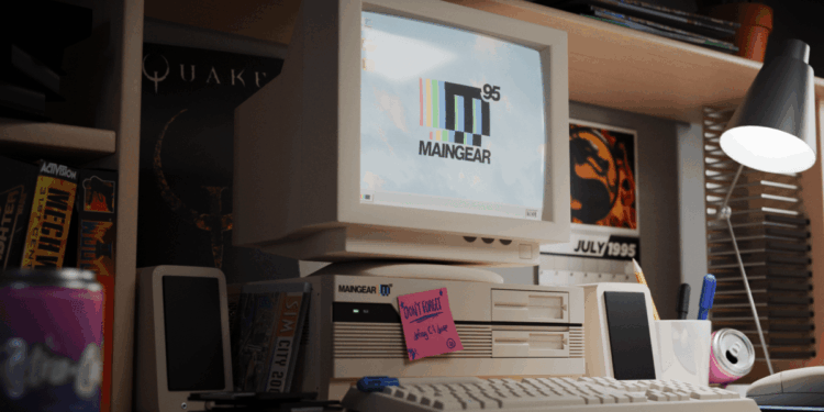 Maingear’s Retro95 combines ’90s-era PC design with modern specs