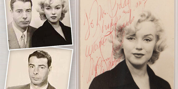 Marilyn Monroe signed passport photo auctions for over $21K