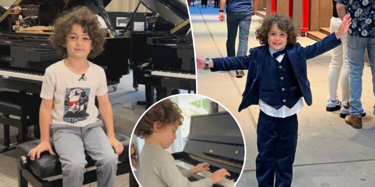 NYC's Carnegie Hall welcomes youngest piano prodigy ever to take stage