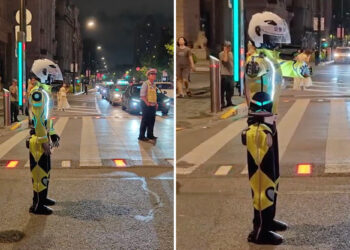 Real-life 'RoboCop' makes debut in Shanghai -- directing traffic
