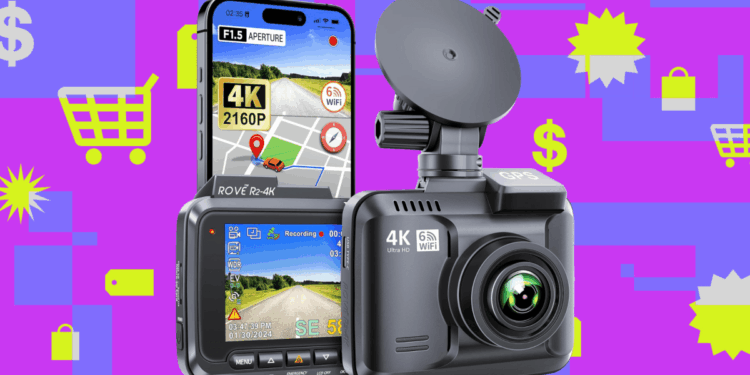Rove’s R2-4K dash cam is an extra set of eyes on the road and $48 off at Amazon