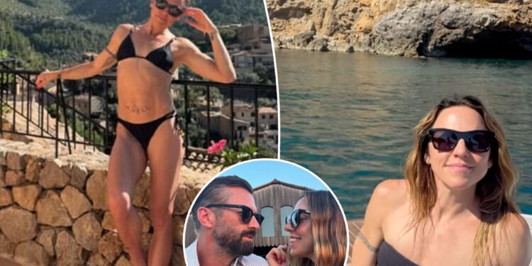 Spice Girl Melanie C stuns on island getaway with Aussie boyfriend