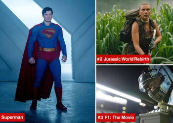 'Superman' flies into first place on its opening day