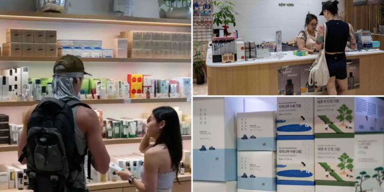 Tariffs threaten South Korean beauty product boom in US