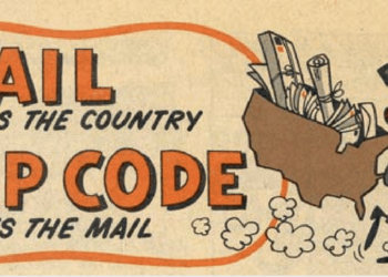 The “Mr. Zip” character helped the USPS promote the ZIP code (1968).