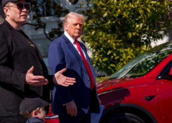 Trump says he’ll look into deporting Elon as fight over bill escalates