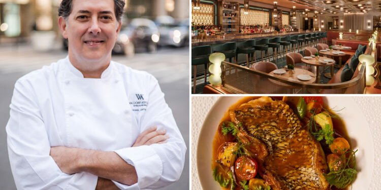 Waldorf Astoria’s new restaurant Lex Yard reimagines menu classics as hotel finally reopens