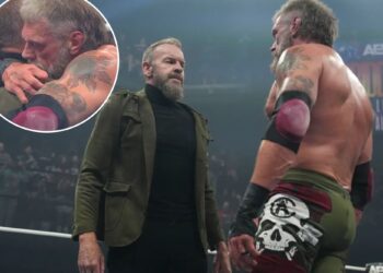 AEW's Adam Copeland-Christian Cage hug was 14 years in the making