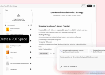Adobe’s AI Acrobat file hub is designed for more than PDFs