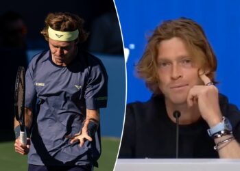 Andrey Rublev calls out US Open's cursing rules after fine