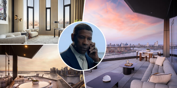 Brooklyn penthouse in Denzel Washington’s ‘Highest 2 Lowest’ lists for $15M