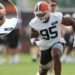 Browns' Myles Garrett refuses to speak on speeding citation