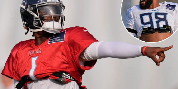 Cam Ward gets into training camp brouhaha in heated Titans practice