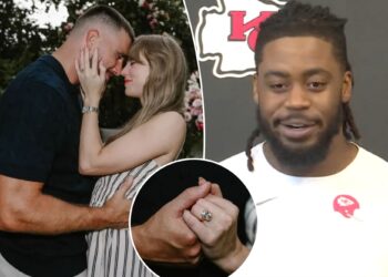 Chiefs' Mike Danna got bombarded with Taylor Swift-Travis Kelce engagement questions