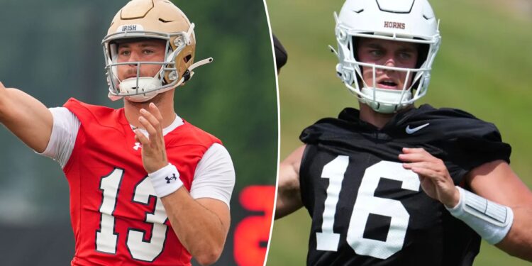 College football's top contenders putting faith in untested QBs