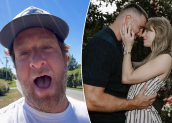 Dave Portnoy celebrates Travis Kelce, Taylor Swift engagement