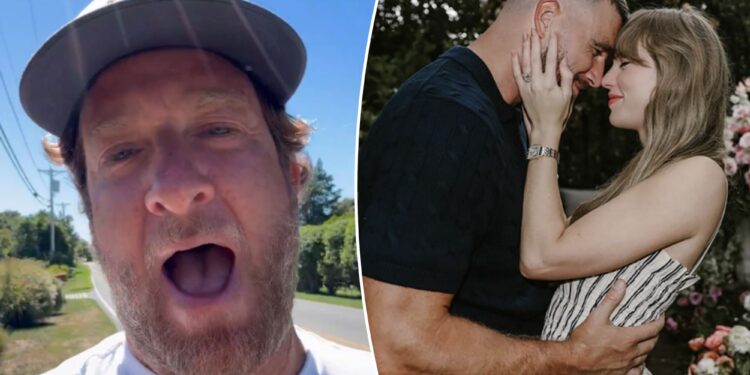 Dave Portnoy celebrates Travis Kelce, Taylor Swift engagement