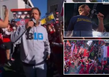 Dave Portnoy’s 'Big Noon Kickoff' debut off to rowdy start as he trolls Ohio State fans