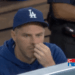 Dodgers star Freddie Freeman grabs ahold of a nose hair in a dugout moment caught on camera.
