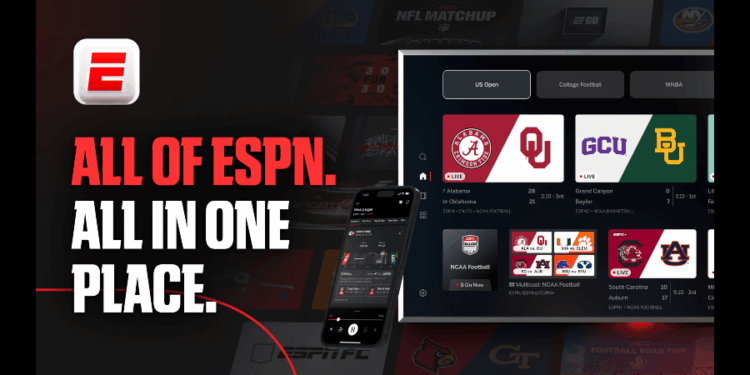 ESPN’s streaming launch brings a TikTok-like feed and AI commentary