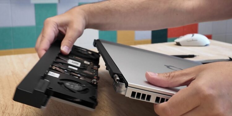 Framework actually did it: I upgraded a laptop’s entire GPU in just three minutes