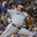 Frankie Montas, who has struggled since returning to the Mets' rotation, allowed three runs, one earned, in three innings after replacing Reed Garrett who was the opener in the first inning of the Mets' 7-4 loss to the Brewers on Aug. 9. 2025.